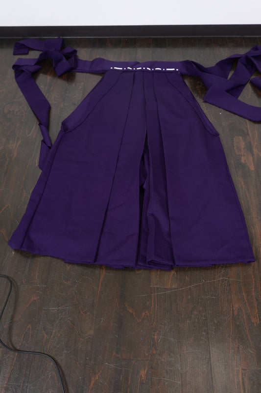 Men's Shinto Priest Hakama – Purple – Split-Leg Style – AZ74