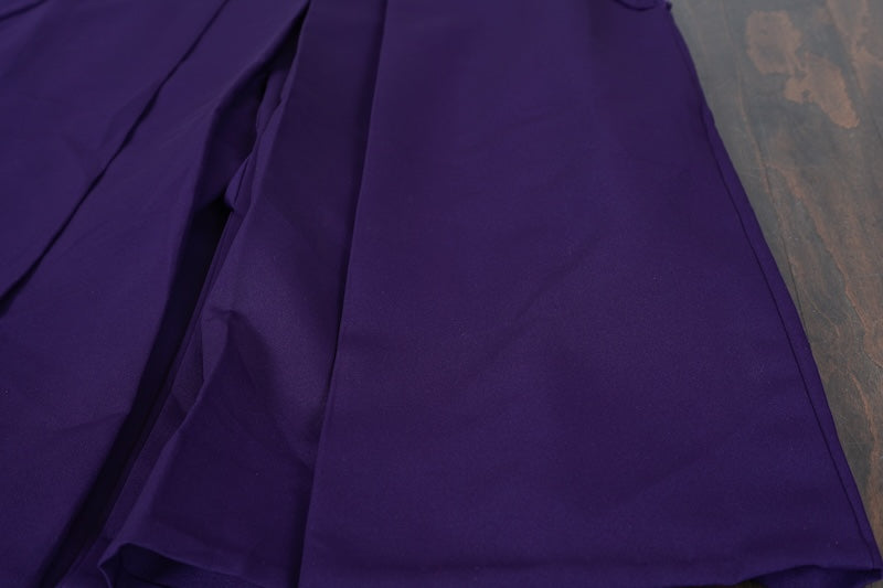 Men's Shinto Priest Hakama – Purple – Split-Leg Style – AZ74