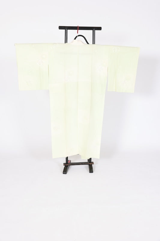 Japanese kimono’s underwear used <Nagazyuban>   silk 100% /B1298