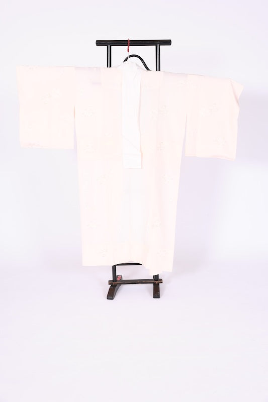 Japanese kimono’s underwear used <Nagazyuban>   silk 100% /B1297