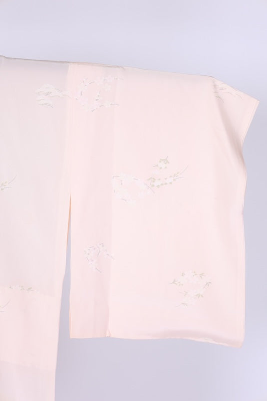 Japanese kimono’s underwear used <Nagazyuban>   silk 100% /B1297