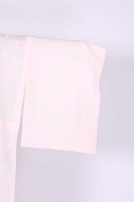 Japanese kimono’s underwear used <Nagazyuban>   silk 100% /B1296