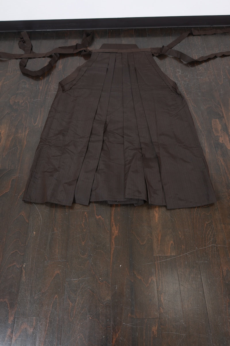 Men's Hakama – Shades of Brown with Stripes – AZ68