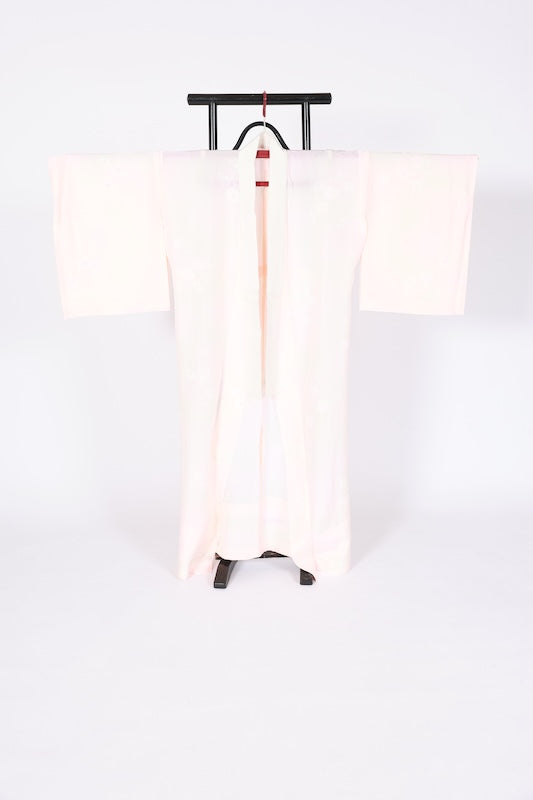 Japanese kimono’s underwear used <Nagazyuban>   silk 100% /B1296