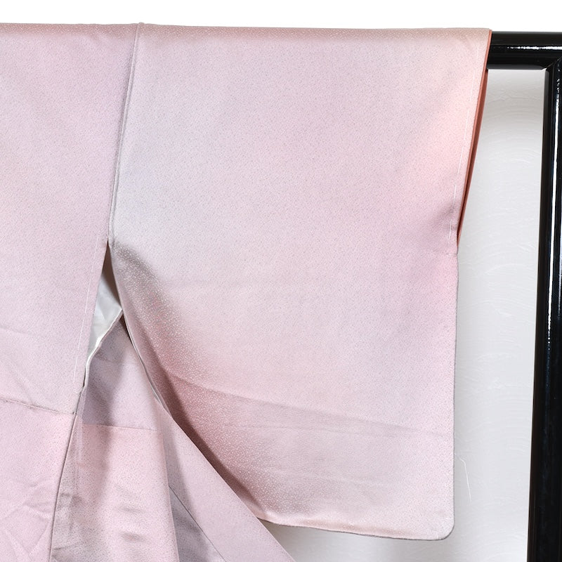 Japanese kimono used <Iromuzi> Msize  silk 100% /T290