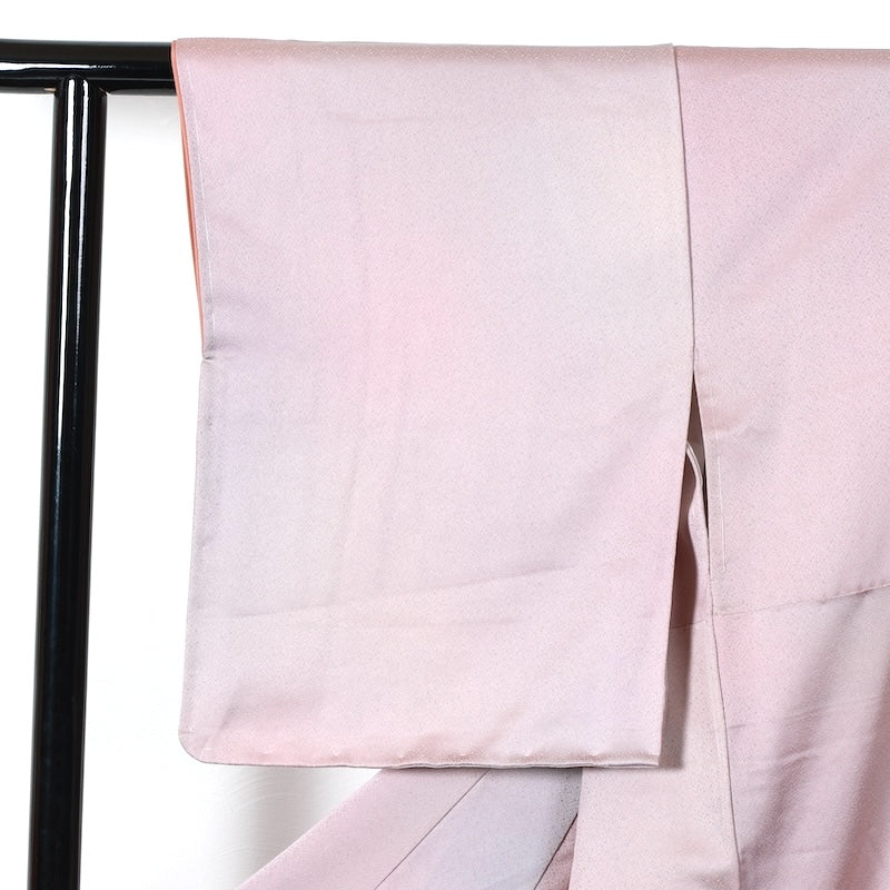 Japanese kimono used <Iromuzi> Msize  silk 100% /T290