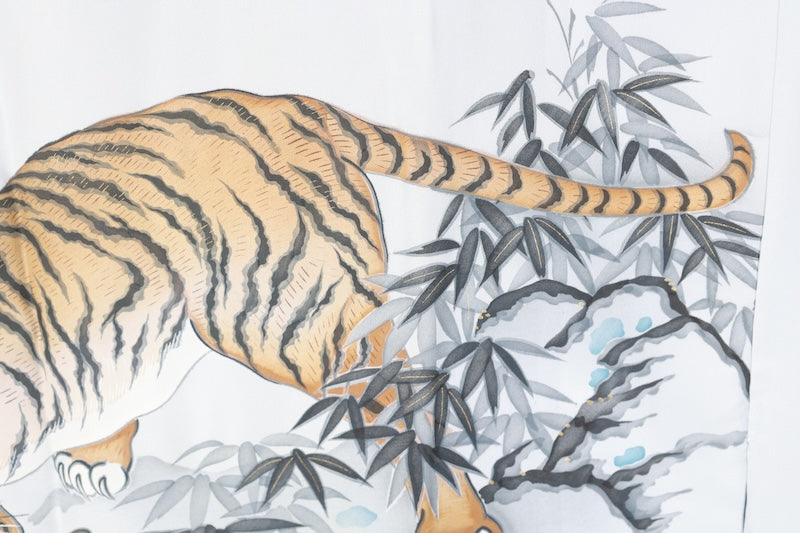 Japanese Men's kimono,haori ,nagajyuban,3piece set used  L-size  silk 100% /B1292