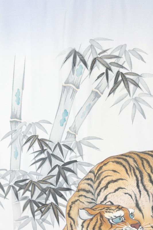 Japanese Men's kimono,haori ,nagajyuban,3piece set used  L-size  silk 100% /B1292