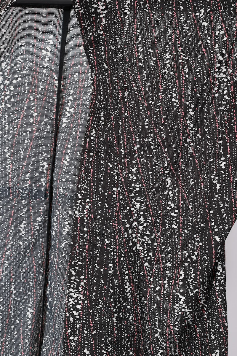 Japanese kimono used <Komon> Msize  polyester /B630