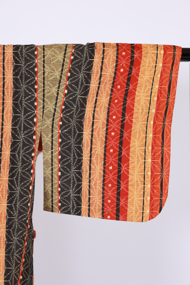 Japanese kimono  Coat (Dotyugi) M-size silk  / B628