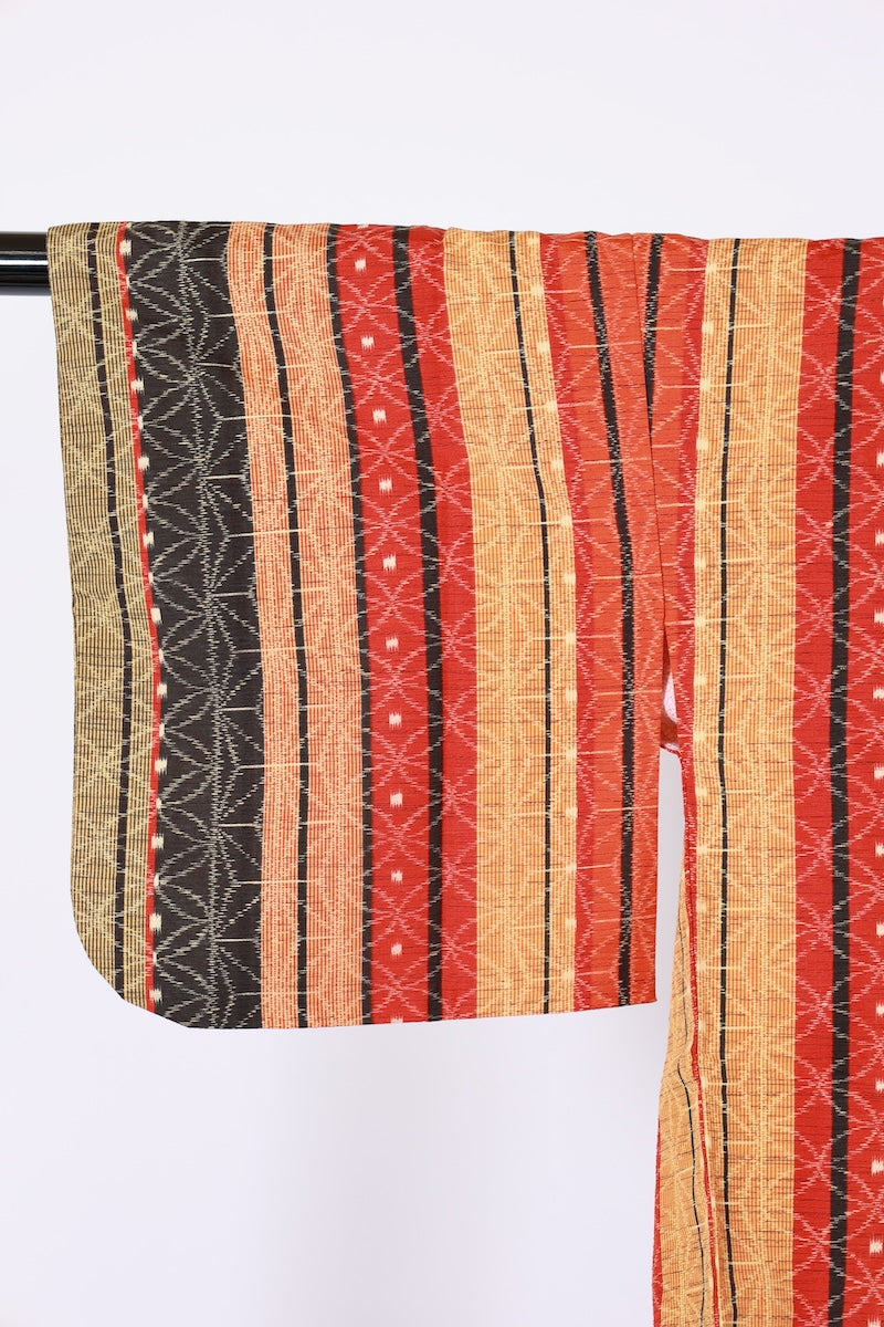 Japanese kimono  Coat (Dotyugi) M-size silk  / B628