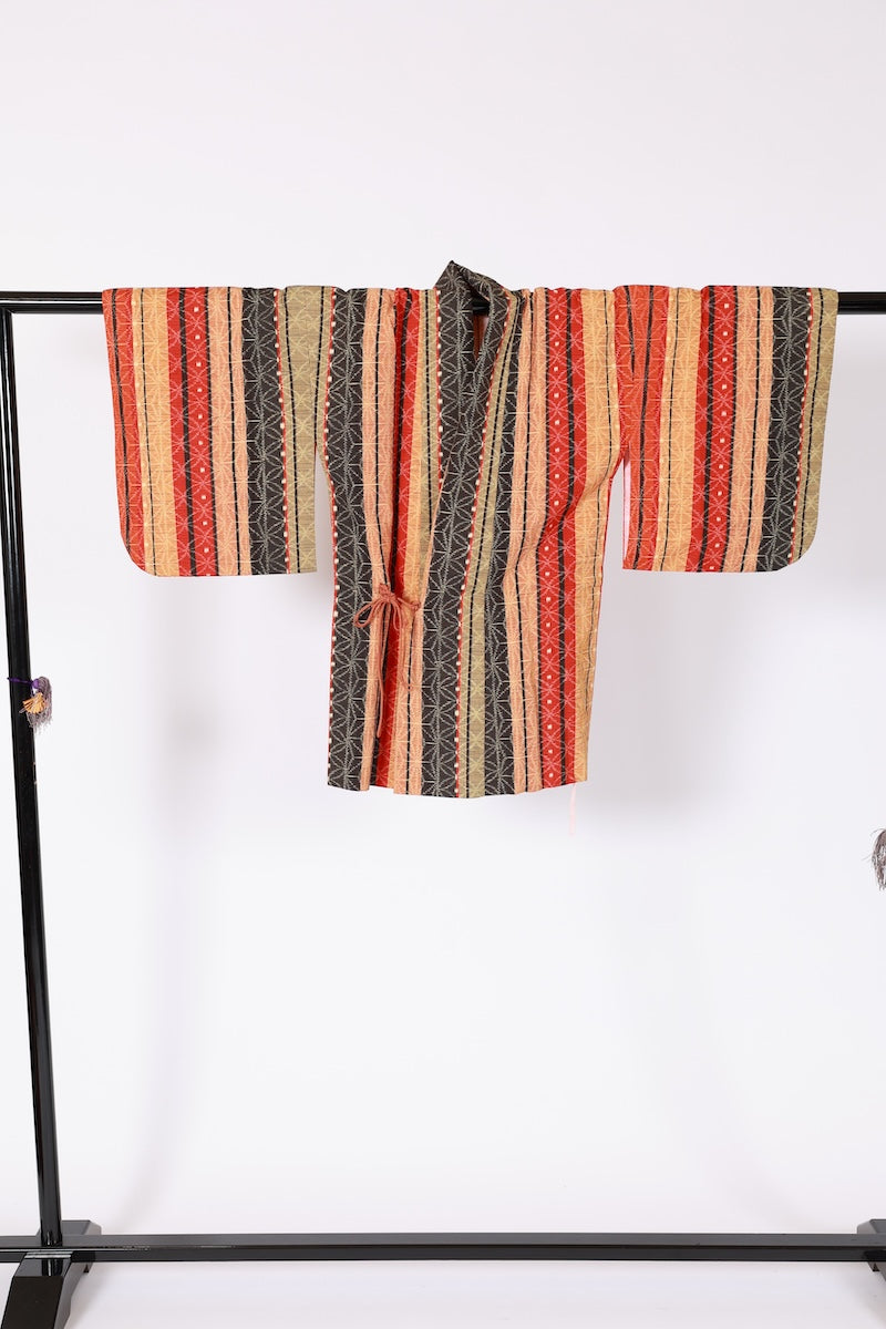 Japanese kimono  Coat (Dotyugi) M-size silk  / B628