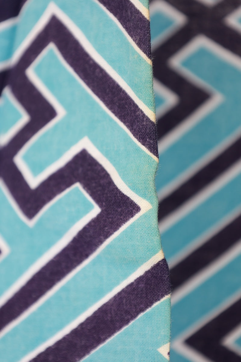 Japanese yukata used  Msize  cotton 100% /B627