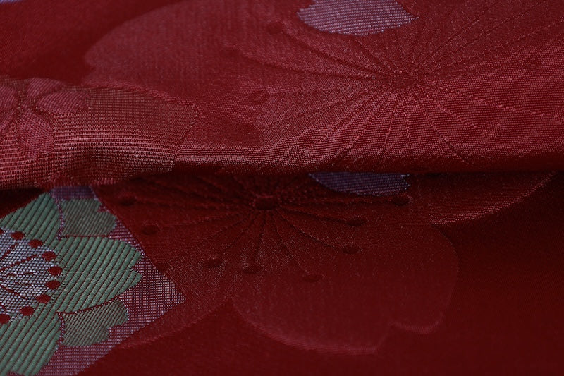 Japanese used sash belt (Nagoya-obi) polyester  /B1268