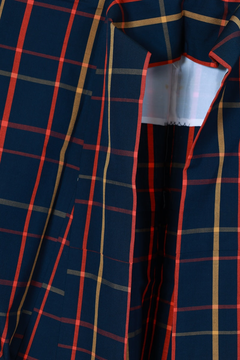 Japanese kimono used <komon> Msize  wool /B621