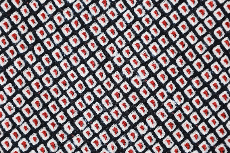Japanese kimono New <Komon> L-size  silk 100% /B615