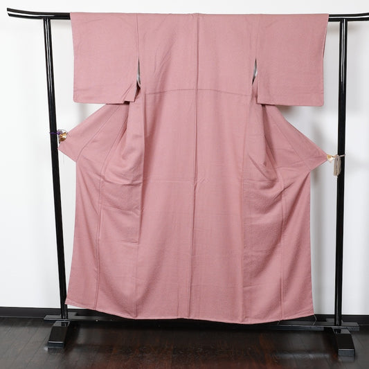 New Unused Japanese kimono  <Komon> Msize  silk 100% /T283