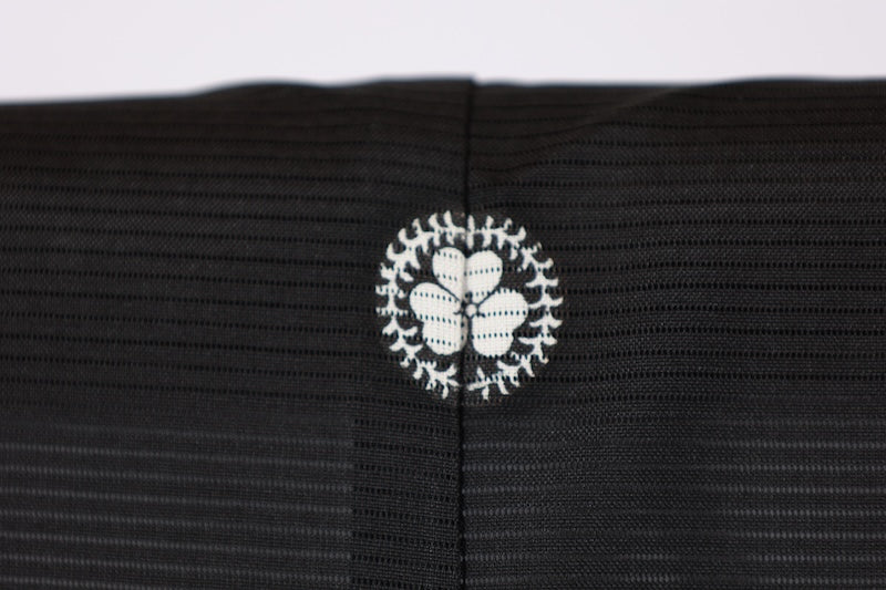 Japanese kimono used <Mohuku> L-size  polyester /B610