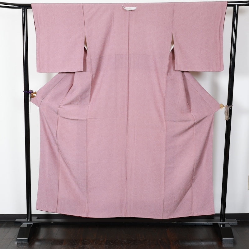 New Unused Japanese kimono  <Komon> Msize  silk 100% /T282