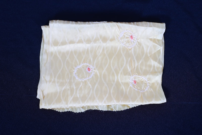 Obi-age(obi decoration)yellow orange white new /P19