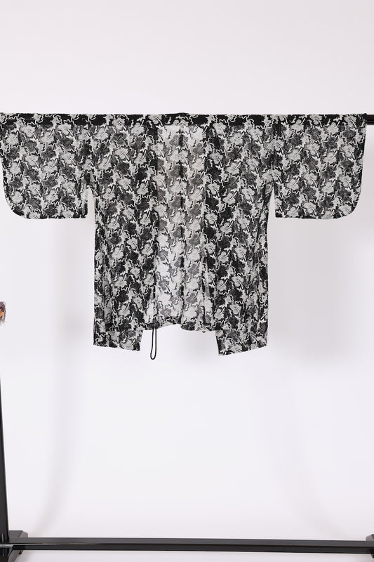 Japanese kimono  Coat (dotyugi) M-size nylon / B617