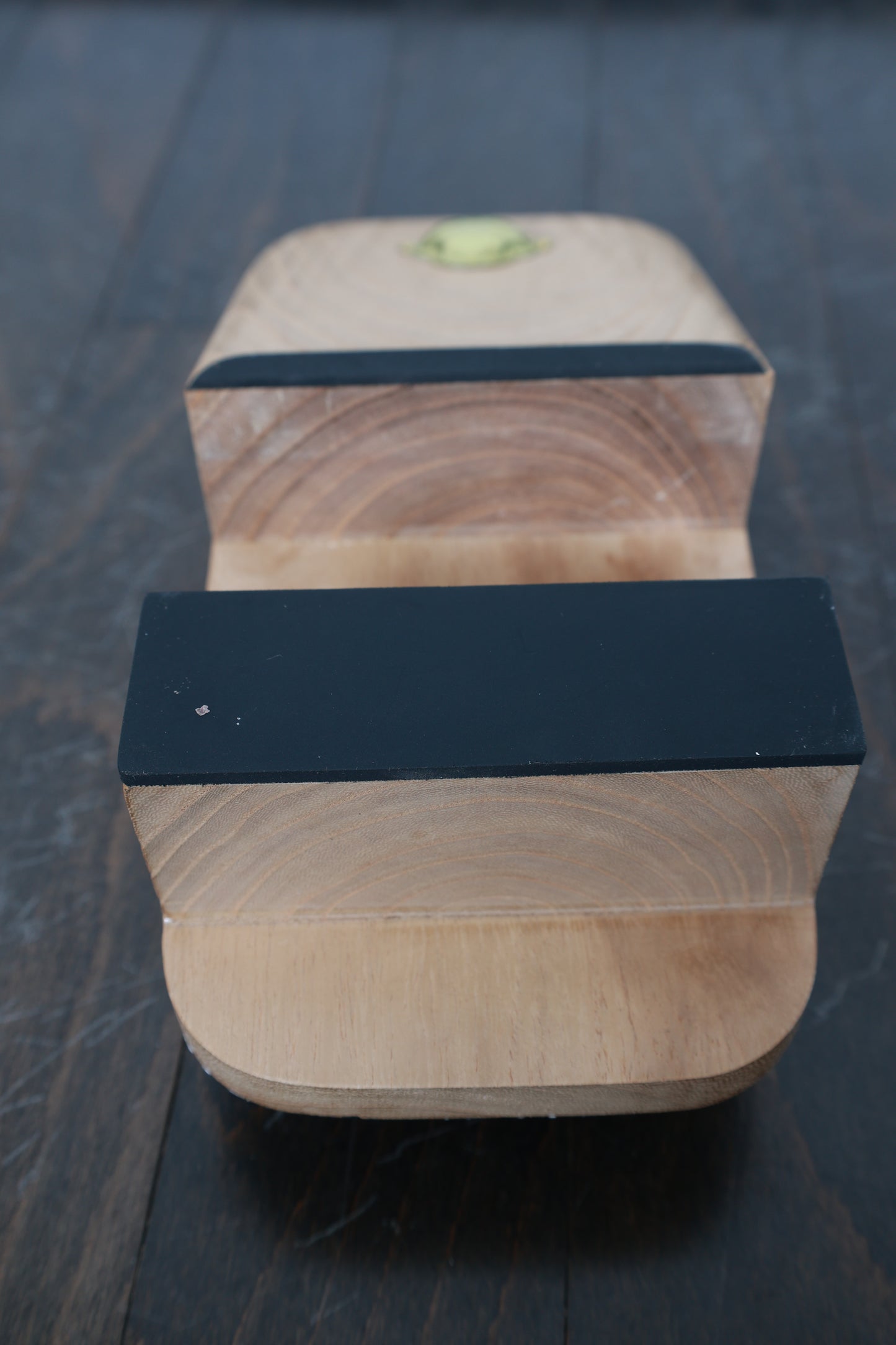 New Geta (Japanese clogs) by Shujiro Takeda, Leopard print, Black and White, Paulownia wood, SSS1