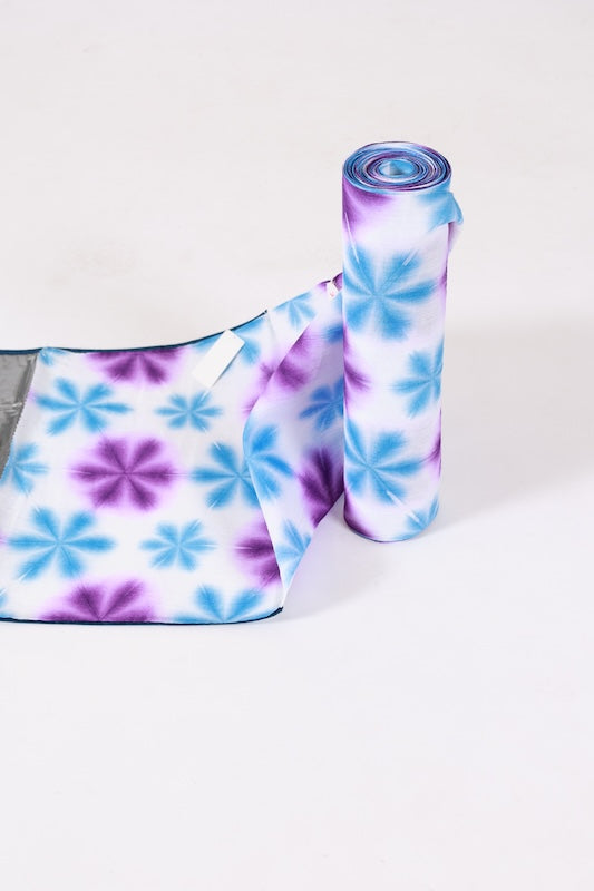 [New] Yukata fabric roll, Snowflake Shibori pattern, Fujii Shibori, AS1