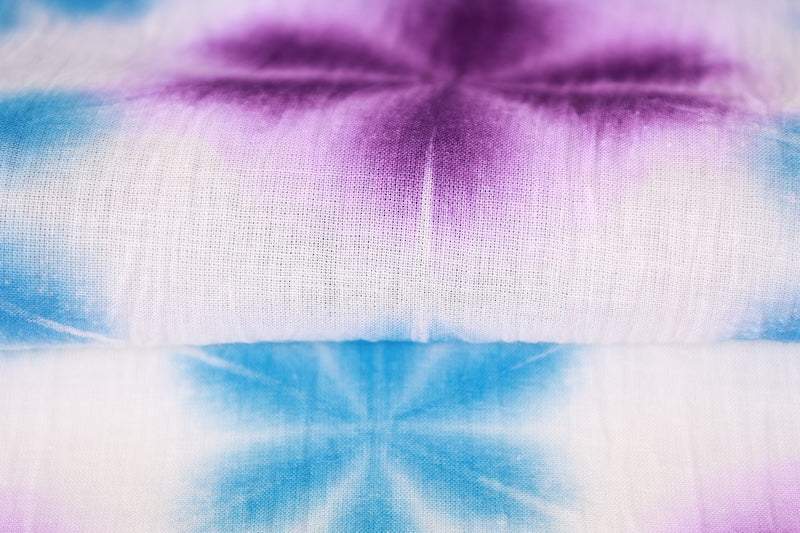 [New] Yukata fabric roll, Snowflake Shibori pattern, Fujii Shibori, AS1