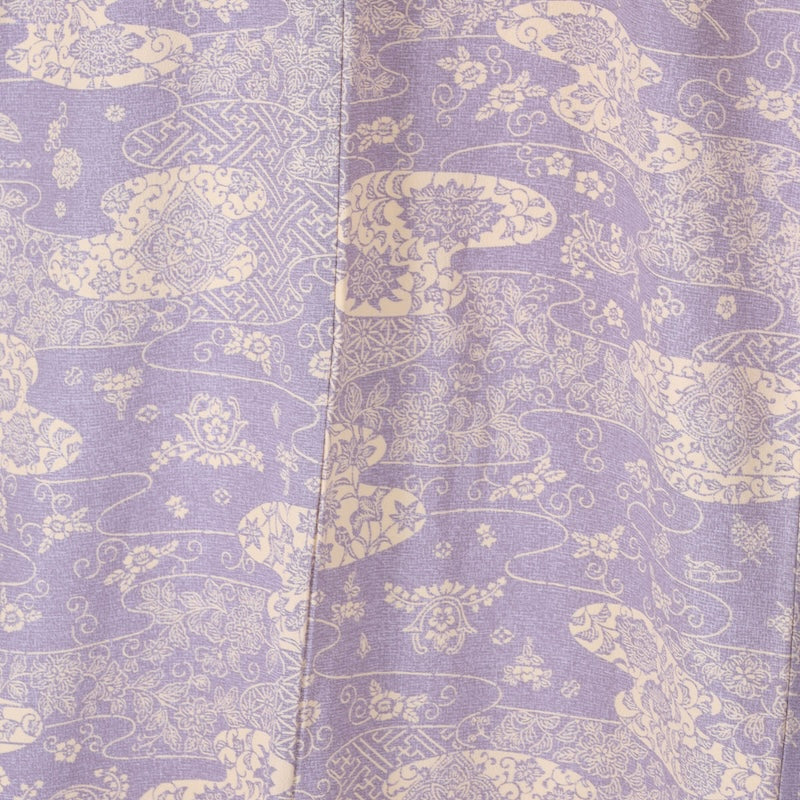 Japanese kimono  (Komon) L-size polyester  / B115