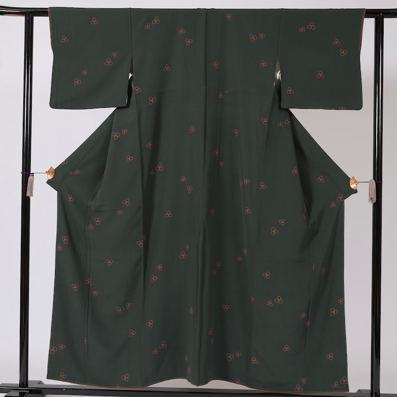 Japanese kimono  (Komon) M-size 100% silk  / B20