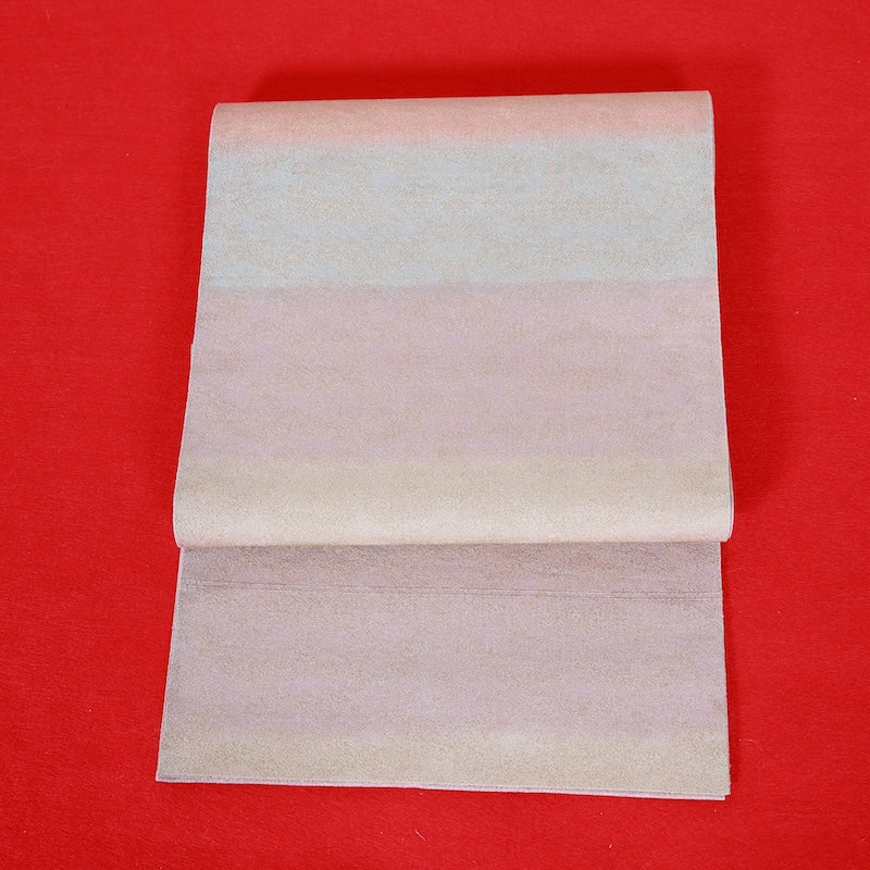 Japanese kimono used sash belt (hukuro-obi) 100% silk  /  T301