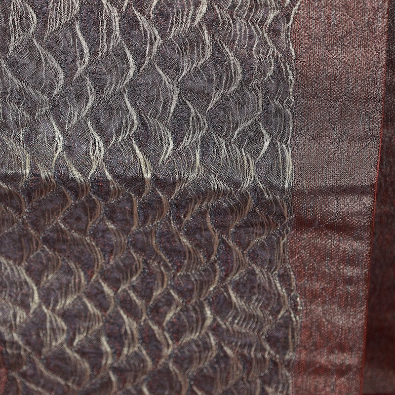 Japanese kimono used sash belt (hukuro-obi) 100% silk  /  T300