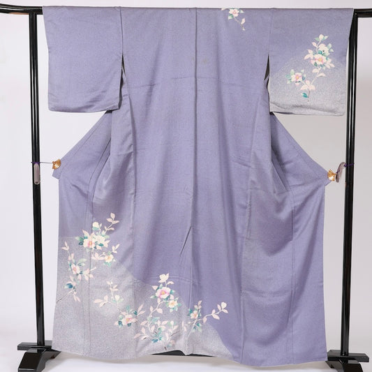 Japanese kimono  (Tsukesage) L-size 100% silk  / B31