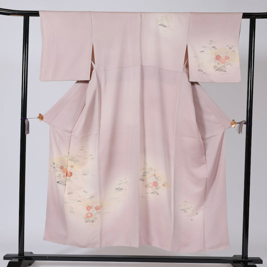 Japanese kimono  (Tsukesage) M-size 100% silk  / B33