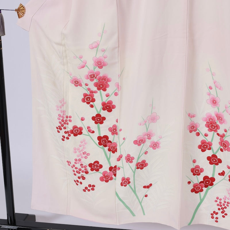 Japanese kimono  (Houmongi) M-size silk  / B37