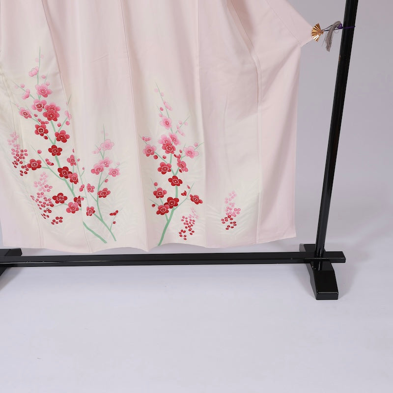 Japanese kimono  (Houmongi) M-size silk  / B37