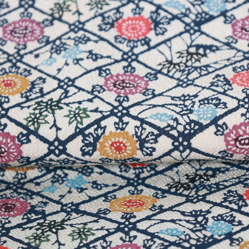 Japanese kimono used sash belt (Nagoyaobi) 100% silk  /  T323