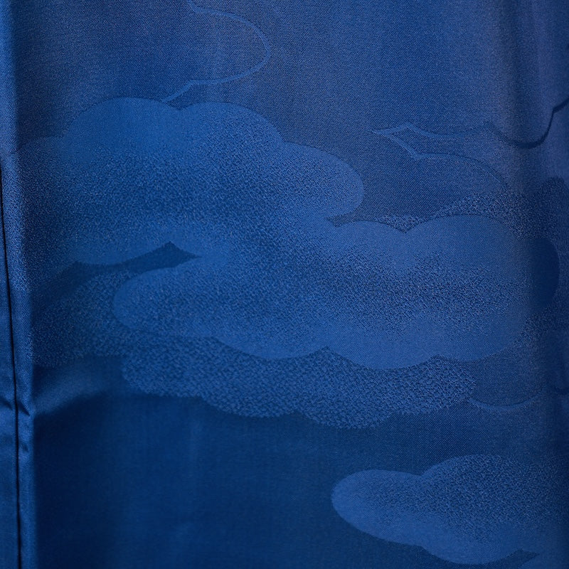 Japanese kimono used(tsukesage)M Size 100%tetoronA222