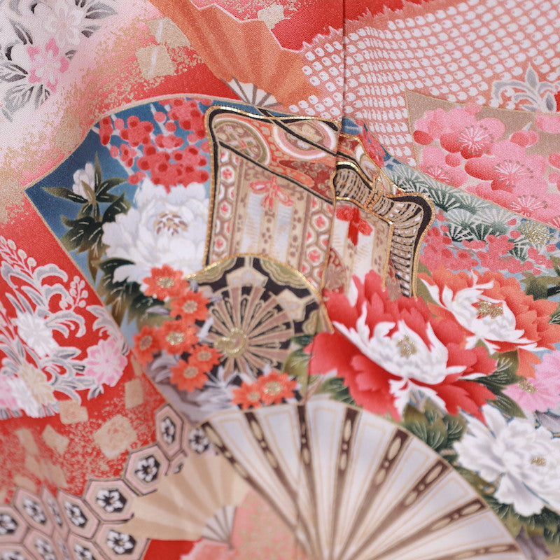 Long-sleeved kimono (Furisode)  /B52