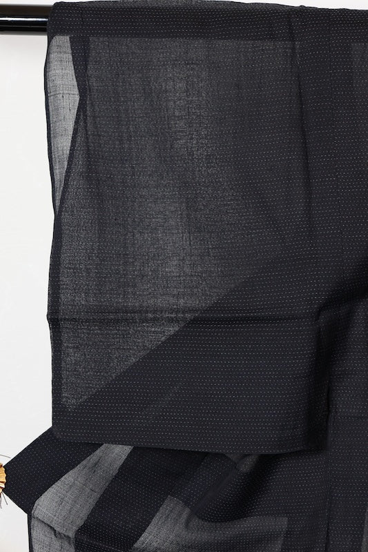 Men's summer  used silk pongee, indigo,  handwoven, B1557