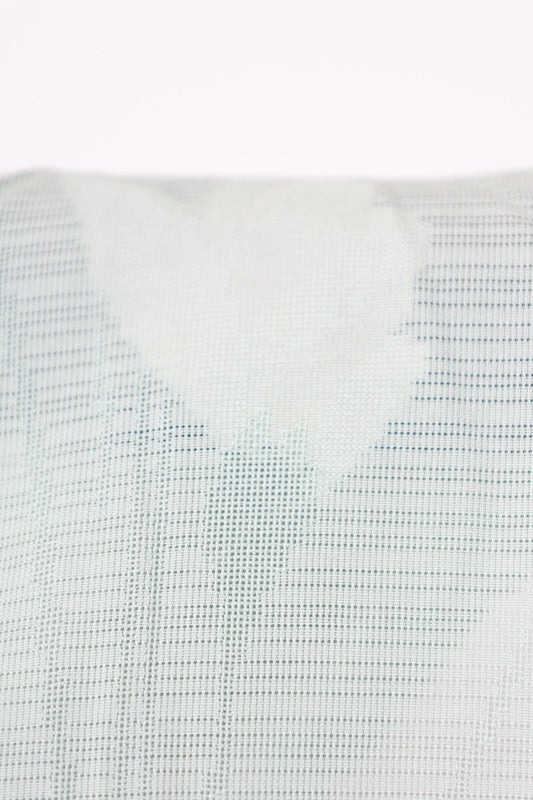 Summer Komon used ( kimono fabric), Peppermint, Monsha (sha-like fabric), Floral pattern, B1548