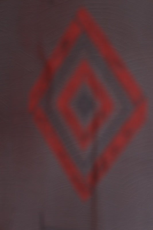 Summer kimono, brand new, unused, Nishijin weave, patterned gauze, black and red diamond pattern, B1547