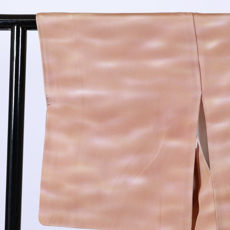 Japanese kimono used <Iromuzi> M-size  silk 100% /B737