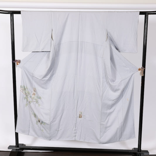 Japanese kimono used <Tsukesage> S-size  silk 100% /B732