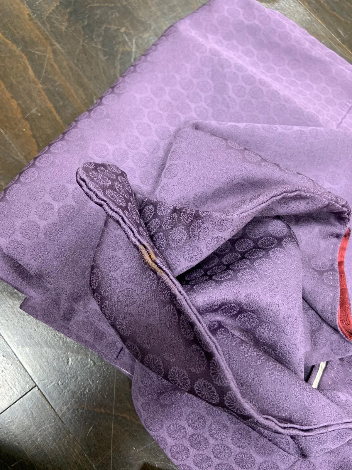 Iromuzi kimono purple pre-owned /AZ121