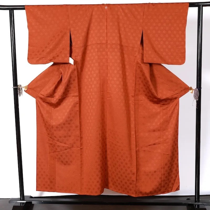 Japanese kimono used(iromuji)SizeM 100%silk/K57