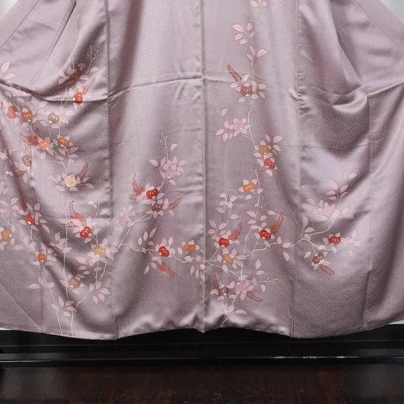 Japanese kimono used <houmongi> Msize  silk 100% /T109