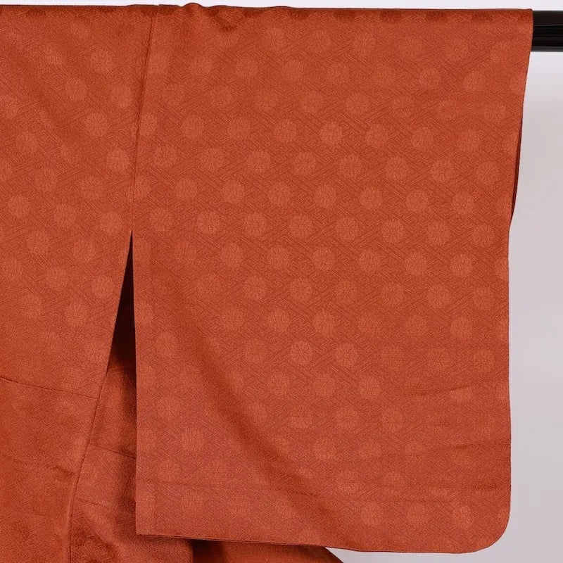 Japanese kimono used(iromuji)SizeM 100%silk/K57