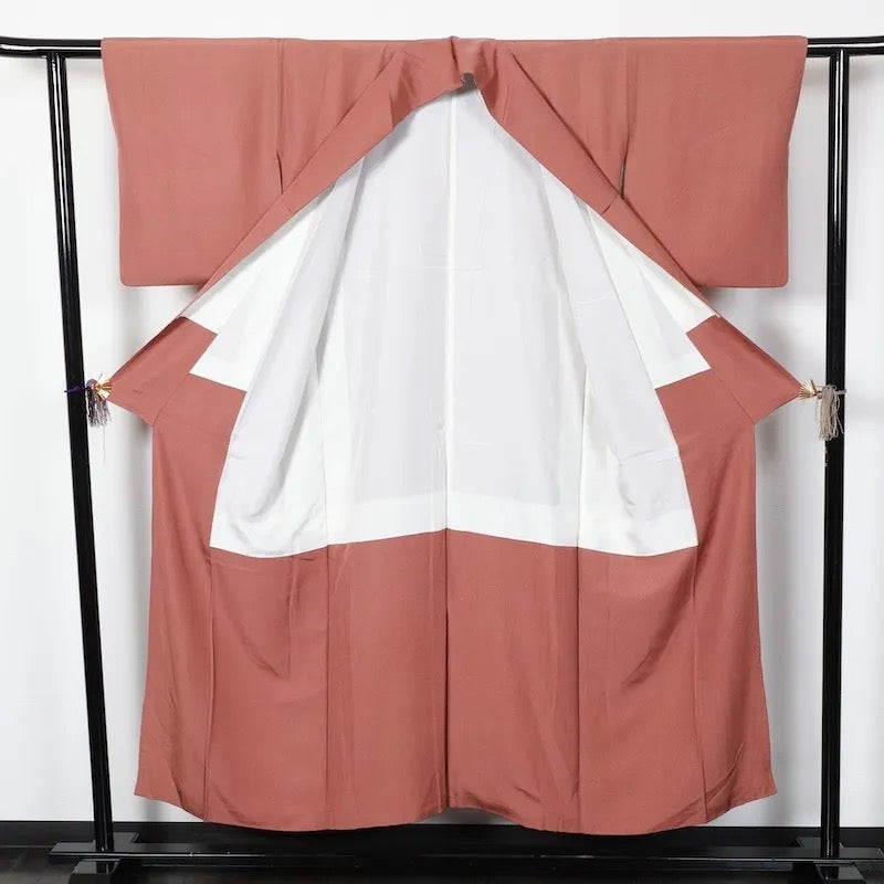 Japanese kimono used <komon> Msize  silk 100% /T222