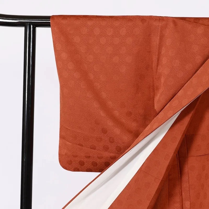 Japanese kimono used(iromuji)SizeM 100%silk/K57